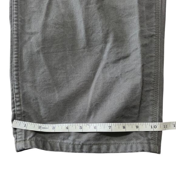 Carhartt B11 MOS Pants 48 x 30 Mens Green Dungaree Fit Canvas Cargo Pockets - Picture 4 of 7